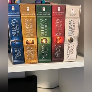 Game of Thrones Song of Ice and Fire Series Paperback Box Set